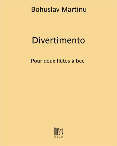 Divertimento, H. 365