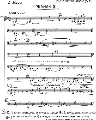 Bass Clarinet in C