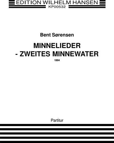 Minnelieder - Zweites Minnewater
