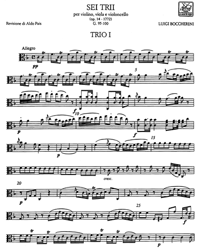 6 Trii, op. 14