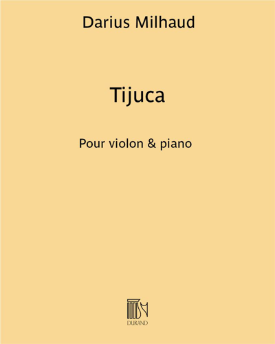 Tijuca (extrait n. 5 de "Saudades do Brazil")