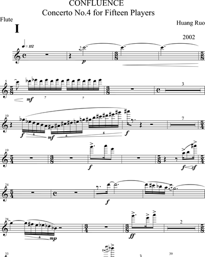 Confluence - Concerto n. 4 for 15 players