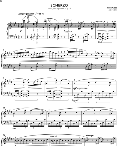 Scherzo No. 2 (from 'Aquarelles, op. 19')