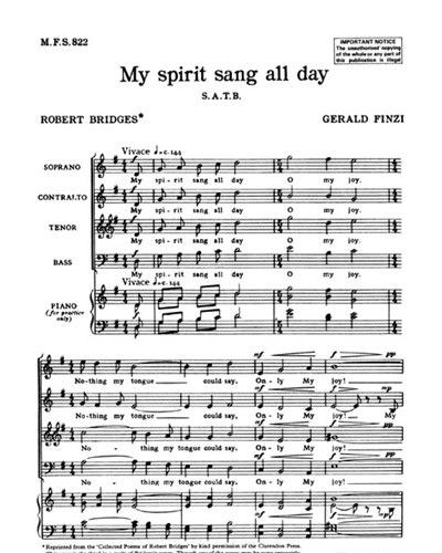 My Spirit Sang All Day