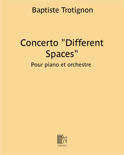 Concerto "Different Spaces"