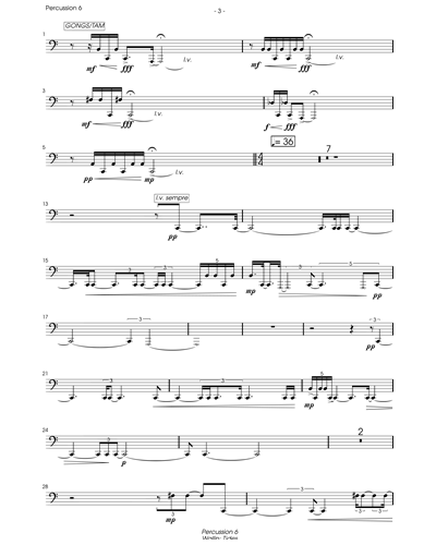 [Solo] Percussion 6