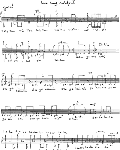 Chorus Score Supplementary