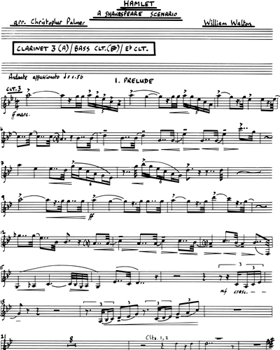 Clarinet in A 3/Bass Clarinet/Clarinet in Eb