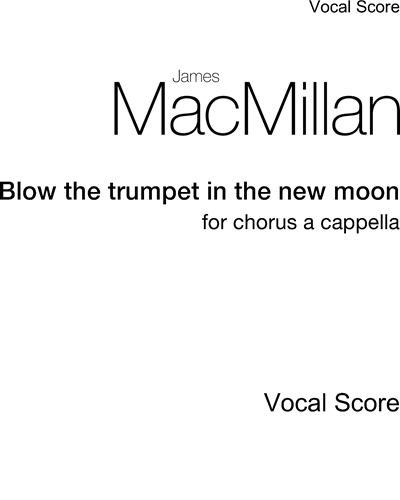 Blow the trumpet in the new moon