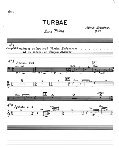 Turbae ad Passionem Gregorianam, op. 43