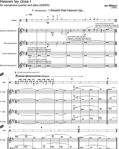 Tabla & Full Score