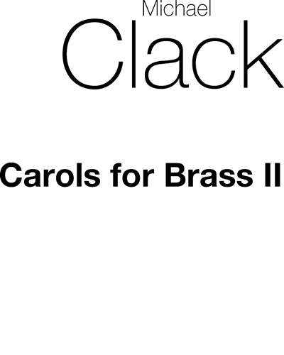 Carols for Brass, Vol. 2