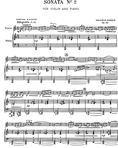 Sonata No. 2, Op. 43