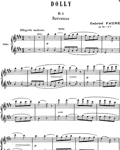 Berceuse, op. 56 No. 1