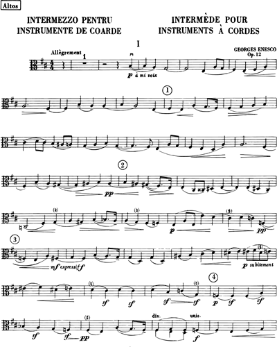 Intermezzos Op. 12