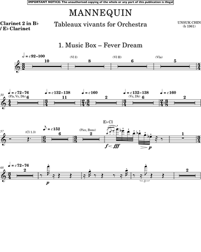Clarinet 2 in Bb/Clarinet in Eb