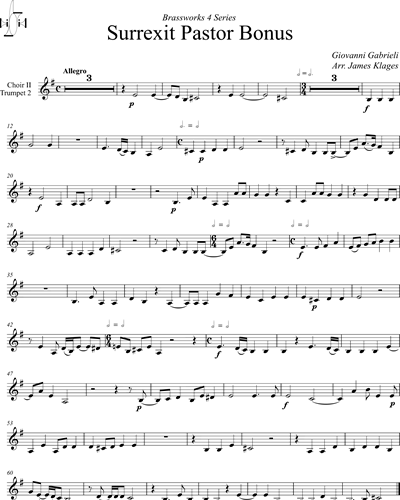 [Choir 2] Trumpet 2