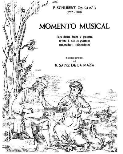 Momento Musical, op. 94 no. 3