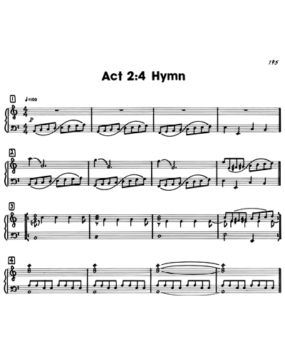 Act Two, Scene Four: Hymn