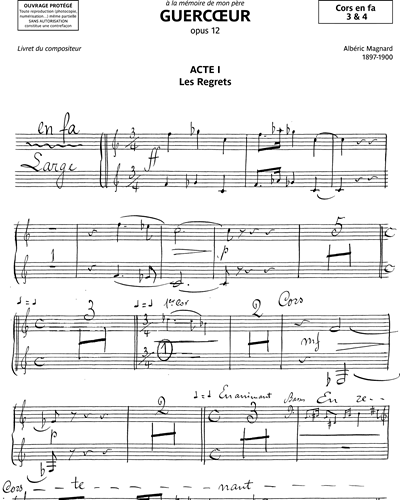 Horn in F 3 & Horn in F 4