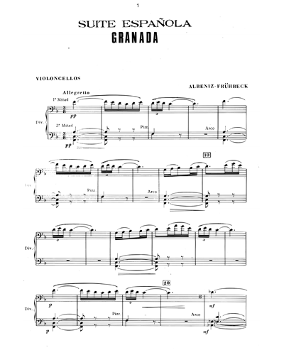 Suite Española - Para orquesta