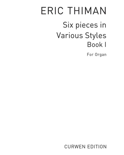 Six Pieces in Various Styles, Book 1