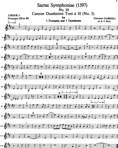 [Choir 1] Trumpet in Bb 3 (Alternative)