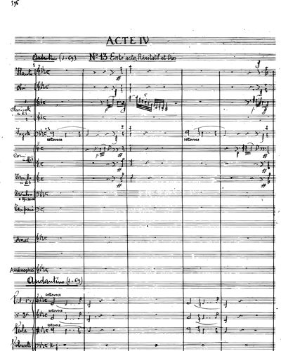 [Act 4] Opera Score