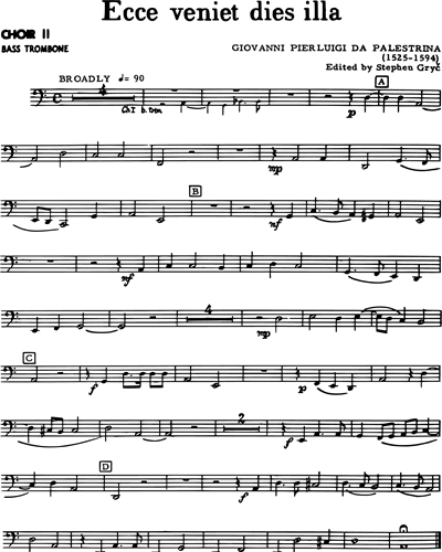 [Choir 2] Bass Trombone