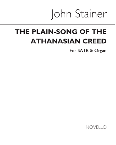 The Plain-Song of the Athanasian Creed