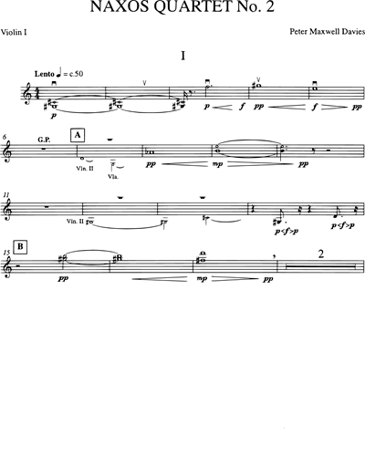 Naxos Quartet No. 2