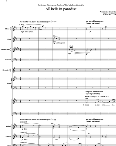 Full Score & Mixed Chorus