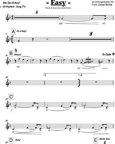 Easy Pop Melodies (Horn) (Horn)