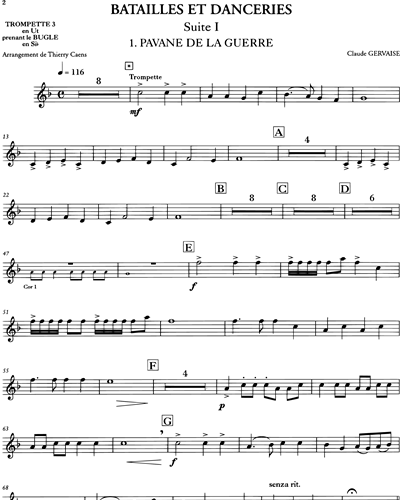 Trumpet in C 3/Bugle (Alternative)
