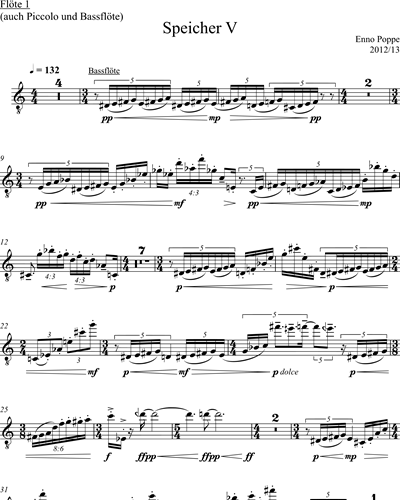 Flute 1/Piccolo/Bass Flute