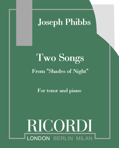 Two Songs (from "Shades of Night")