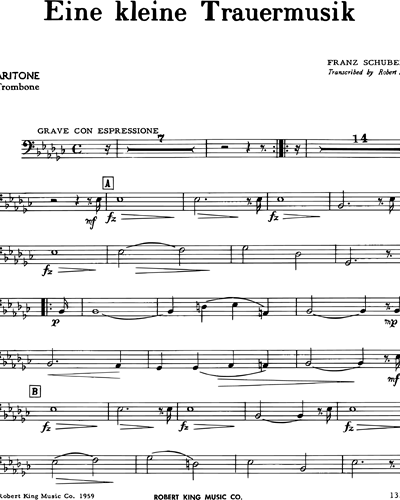 Baritone Horn & Trombone (Alternative)