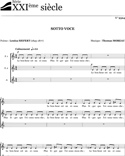 Sotto Voce