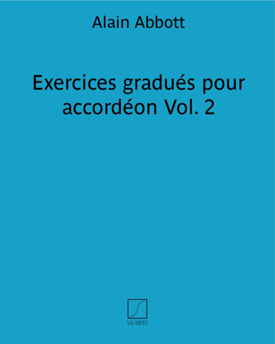 Exercices gradués pour accordéon Vol. 2