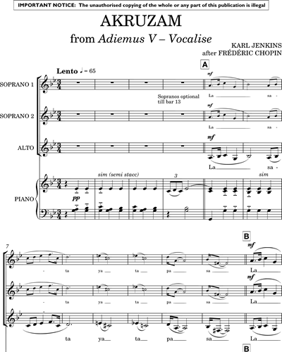 Akruzam (from "Adiemus V: Vocalise")