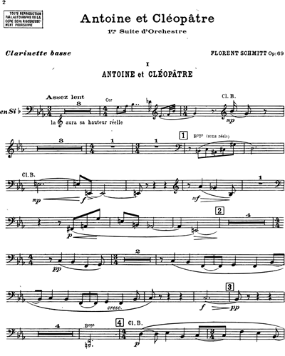 Bass Clarinet/Bass Clarinet in A