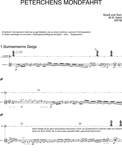 Narrator & Full Score