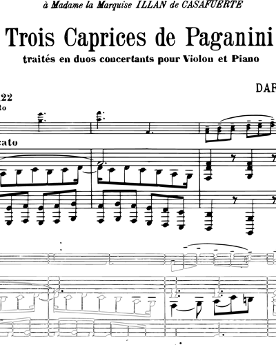 Trois Caprices De Paganini Op 97 Piano Sheet Music By Darius Milhaud Nkoda