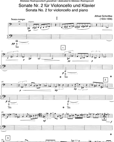Sonata No. 2 / Improvisation