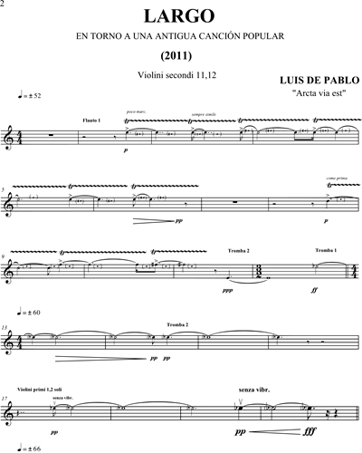 Violin 2 Desk 11 & Violin 2 Desk 12