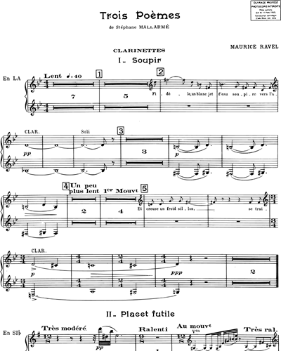 Clarinet in A 1 & Clarinet in A 2