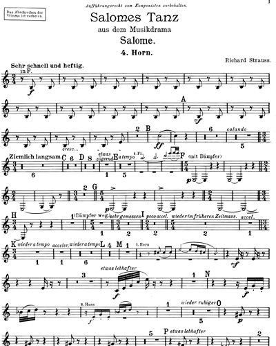 Salome’s Dance [Full Version]