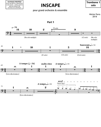 [Ensemble] Trombone 1