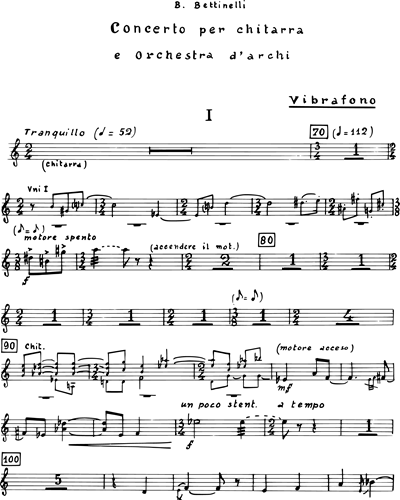 Vibraphone (ad libitum)