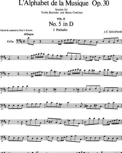 L'Alphabet de la Musique op. 30, Nr. 5 - 8